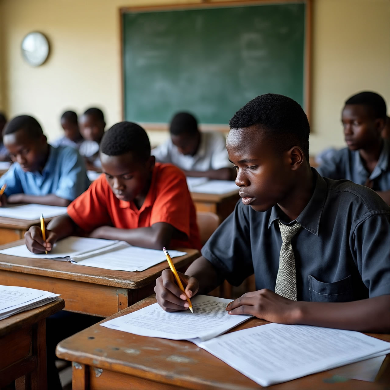 Hero image showing student learning online